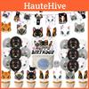 Cute Black And White Cat Birthday Party Supplies Set Cake Topper Flag Balloons And Hanging Decorations Included!