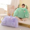 Little Monster Bedside Cushion Soft Bag Cute Children'S Bed Double Large Backrest Tatami Triangle Bed