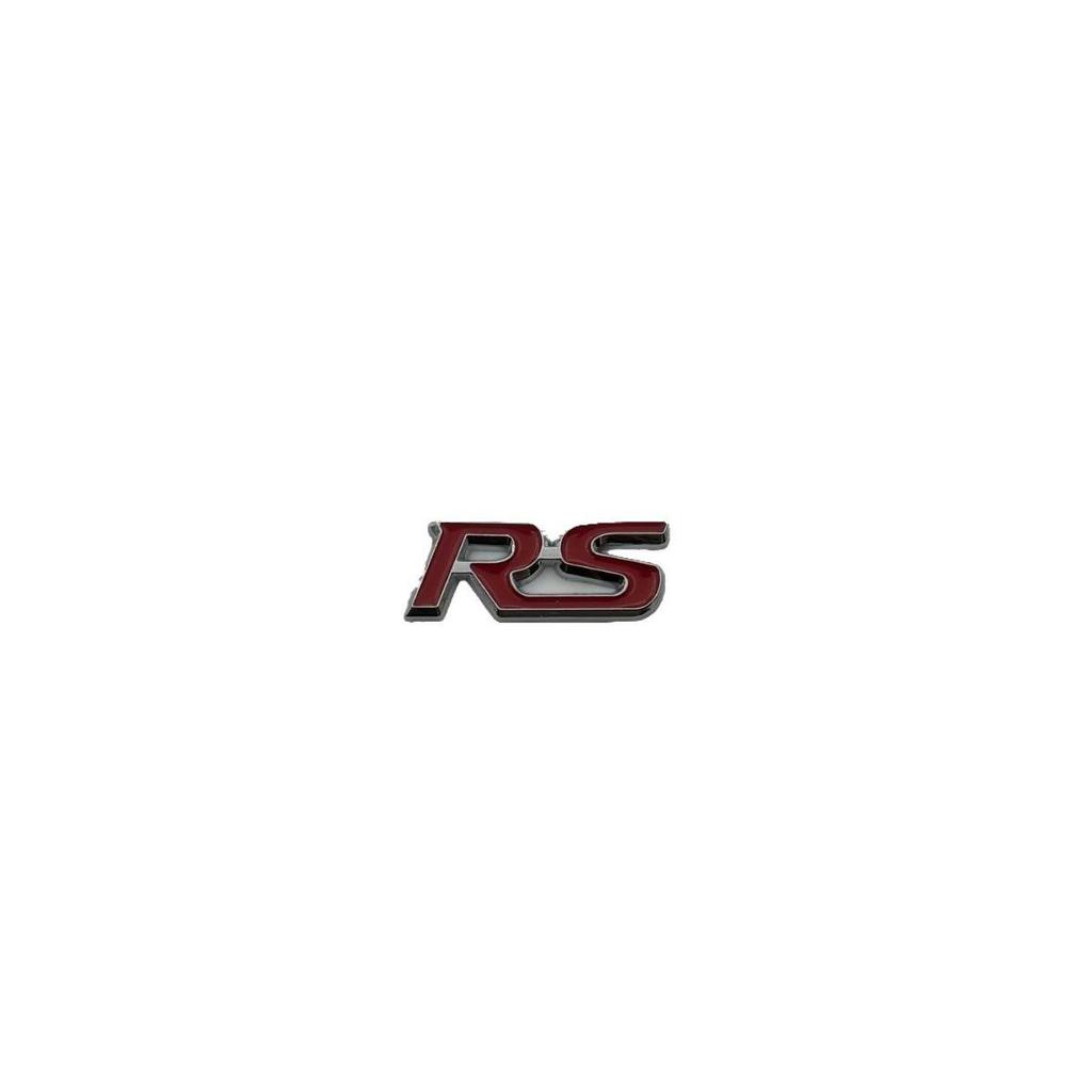 RS Metal Emblem for Ford Focus/Fiesta: Mini Car Logo for Steering Wheel & Console