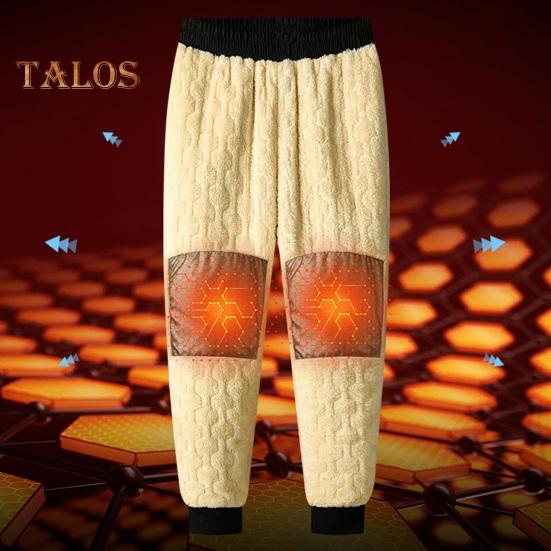 Zima Muži středního věku Kalhoty Zesílený fleece Stahovací šňůrka Pružný pas Velká velikost Udržování tepla Kapsy na zip Jednobarevné Teplé Sport Cestování Práce