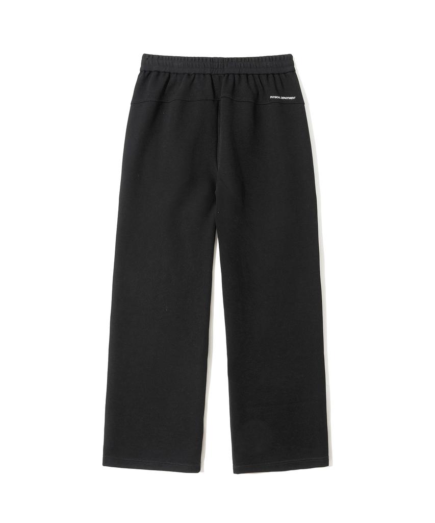 Beoteopeullaiseupocheuweeo Original Logo Two-Tuck Sweatpants Black