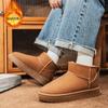 Men Boots 2024 New Winter Slippers Warm Men Shoes Waterproof Non-Slip Plush Sneakers Male Tenis Shoes Boots Men Sneakers Winter