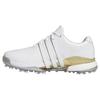 Golfschuhe Tour 360 24 Footwear Metallic cm 2E [Adidas Golf] Herren Weiß/Gold Metallic/Silber 27.0