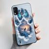 Dreamy Black Case For Nokia G11 Plus Elegant Butterfly Wildflower Pattern Shell With Jelly Color Shockproof Bumper Soft Cover
