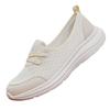 Spring Foot Lazy Shoes One-Foot Casual Women's Shoes Mother's Shoes Low-Top Flat-Sole Walking Shoes Comfortable Breathable