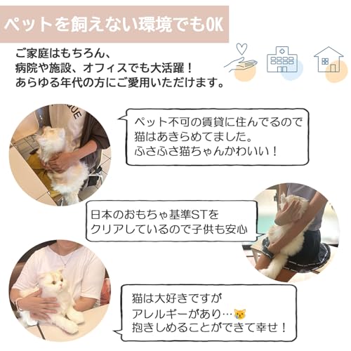 [Wellfun] Bietet Heilung mit realistischem Aussehen und Miau-Geräuschen. Sibirische Katze. Eleganz. Katzenkommunikation. Roboter. Pflege. Haustierverlust.
