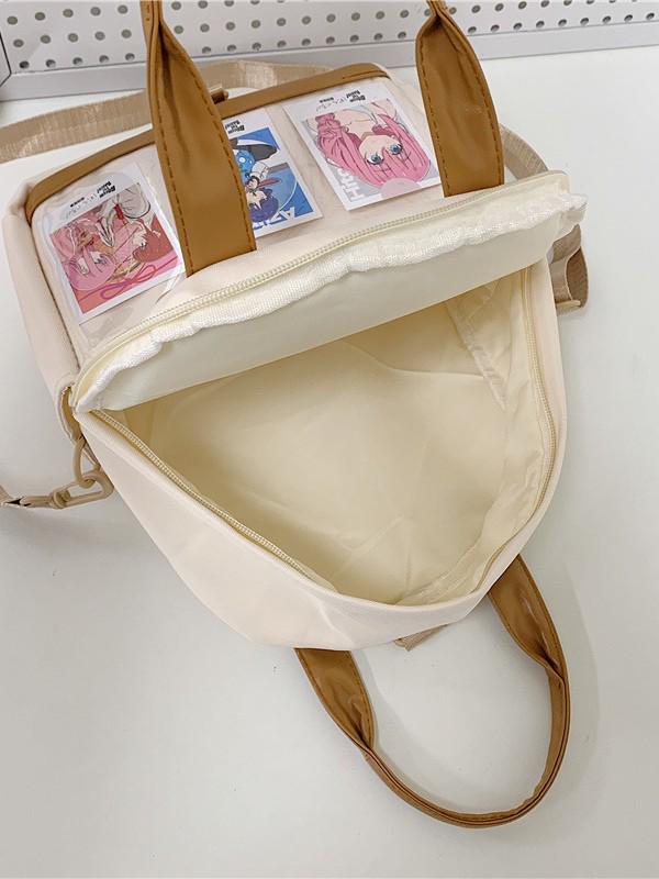 Cross-border Kids' Animal Plush Doll Backpack: Two-way Large Capacity Crossbody Bag