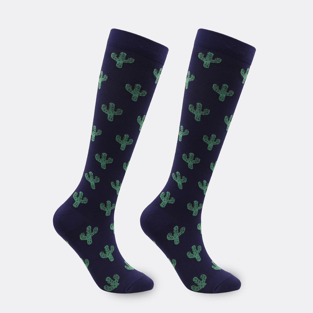 33 Styles: Sports Compression Long Socks - Elastic & Colored