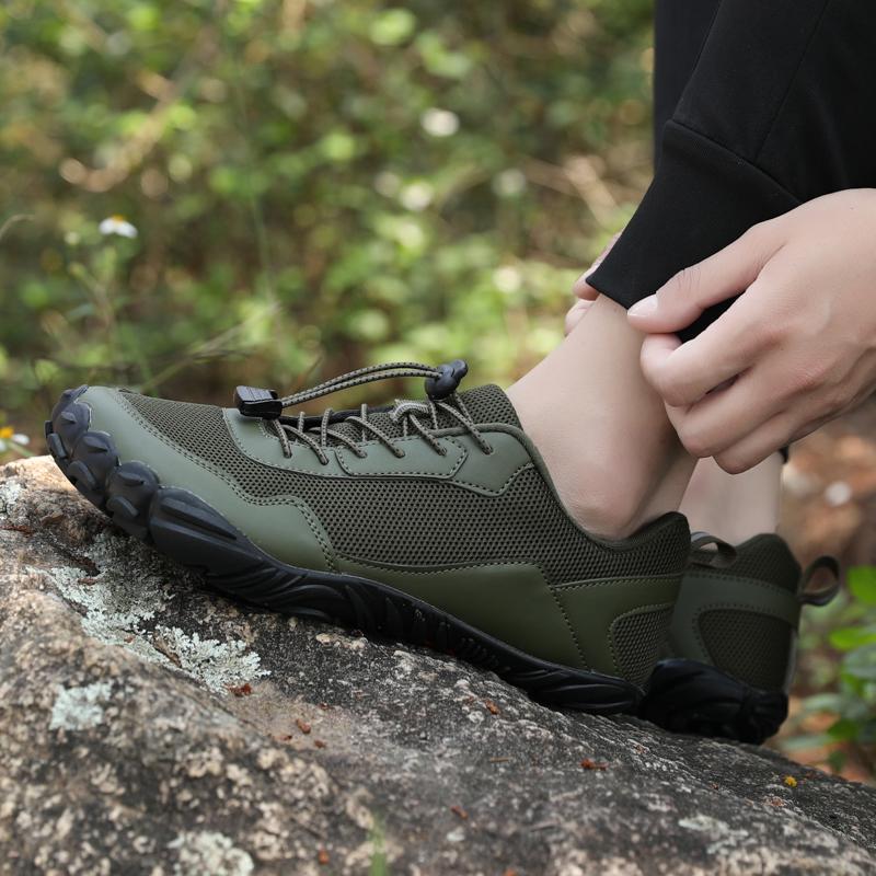 Oddychające buty trekkingowe z siateczki męskie damskie barefoot outdoorowe sneakersy antypoślizgowe trekkingowe kempingowe buty sportowe elastyczne buty do chodzenia