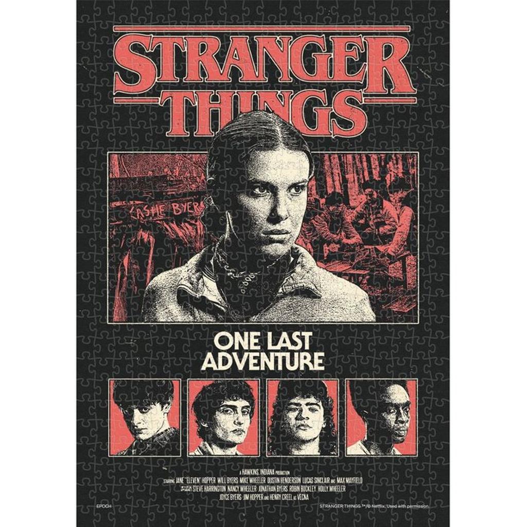 Puzzle Stranger Things One Last Adventure 500 super small pieces - EPOCH Jigsaw Puzzle - 5281K
