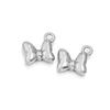5pcs Stainless Steel Bow Heart Charms Exquisite Charms Pendant For Jewelry Making DIY Bracelets Necklace Earrings Accessories