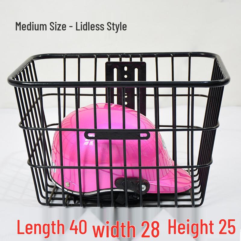 Heavy-Duty Enlarged Rear & Front Bicycle Carrier Basket