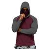 Men's Athletic Hoodies Long Sleeve Fishing Shirts for Men Men's Dry Fit Long Sleeve Active Hoodie Sun Fishing Hoodie with Face