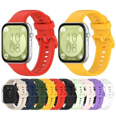 Case+Silicone Band For Huawei Watch Fit 3 Strap Sport Bracelet Tempered Glass Cover Protector for Huawei Fit3 Correa Accessories