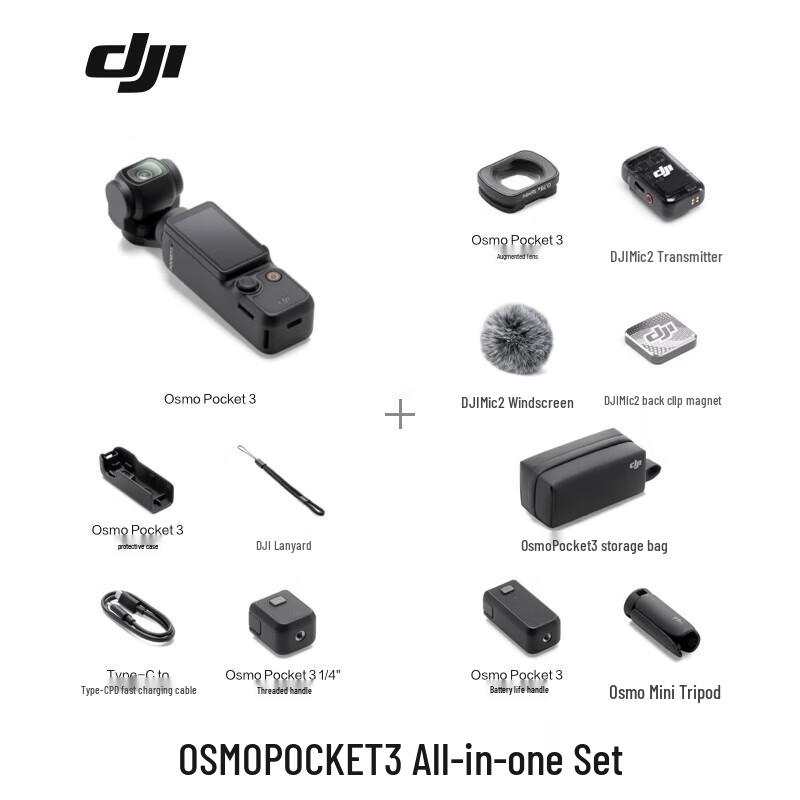 DJI Osmo Pocket 3 Creator Combo (CN version)