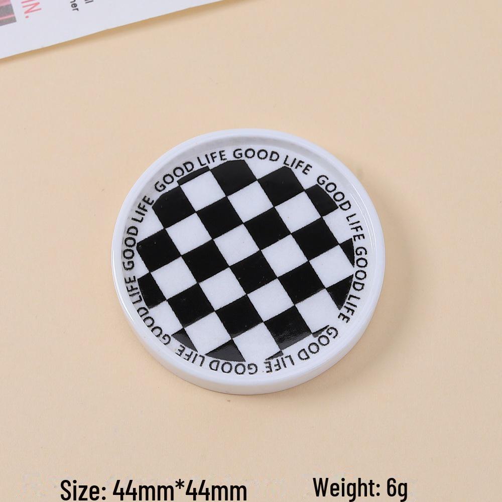 Kolorowa Kreskówkowa Szachownica Żywiczna Spinka do Włosów i Akcesoria Magnetyczne