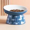Tilted Elevated Anti Vomiting Pet Feeder Bowl Pet Supplies Cat Food Bowl Water Feeder Container