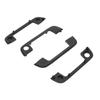 Car Exterior Door Handle 51218122442 Black Door Handle Frame Trim Cover Set for E36 E34 E32