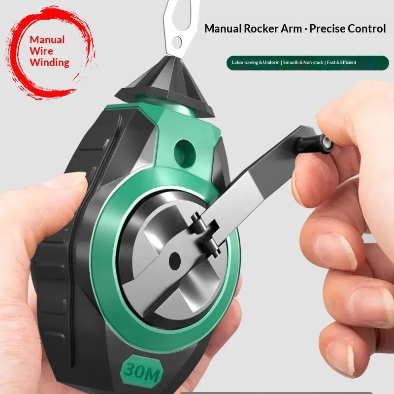 3Pcs Line Marking Tool Chalk Line Reel For Woodworking Workshop Home Renovation Enthusiasts With Quick Retraction And Fine Point