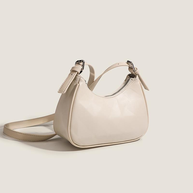 Light Luxury Early Autumn Trendy Single-shoulder Bag, Personalized Solid-color Small Square Bag, Simple and Casual Quality Crossbody Bag