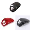 Real Carbon Fiber Car Interior Gear Shift Gear Head Cover Trim For Porsche Panamera 971 2017-2023 Auto Accessories