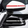 4x Vehicle Car Rear View Side Mirror Sticker Stripe Tape Vinyl Decal Accessories