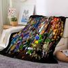 1pc Eerie Eye Symbol Light flannel Blanket for Super Soft Cute Comfort Blanket for Travel Bedding Couch Sofa Blanket Y82554