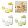 Automatic Pet Feeding Bowl Plastic Pet Food Water Dispenser Hamster Food Bowl  for Small Animals