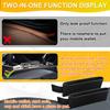 2pcs For TOYOTA Series Dedicated Car Seat Gap Storage Box and Leather Center Console Gap Filling Storage Box Car Decoration