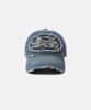 BADBLOOD Mystic Big Patch Ball Cap - Blue Denim