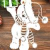 Metal Cutting Dies Bear Gift Box Card Embossing DIY Photo Album Template Mold