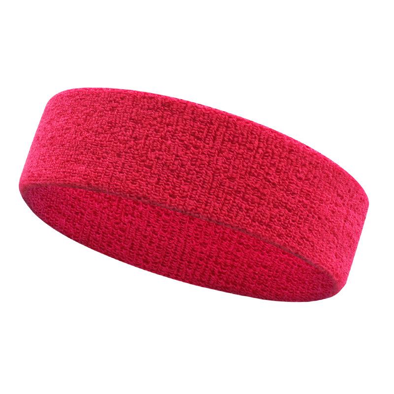 Aolikes 1Pcs Sweatbands Sport Headbands For Men & Women,Terry Cloth Sweat Band For Tennis, Running, Basketball, Working Out