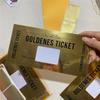 AEE4-Gold Ticket Scratch Card Gravure Printing Greeting Card Luxury Gift Birthday Blessing DIY Scratch Gift
