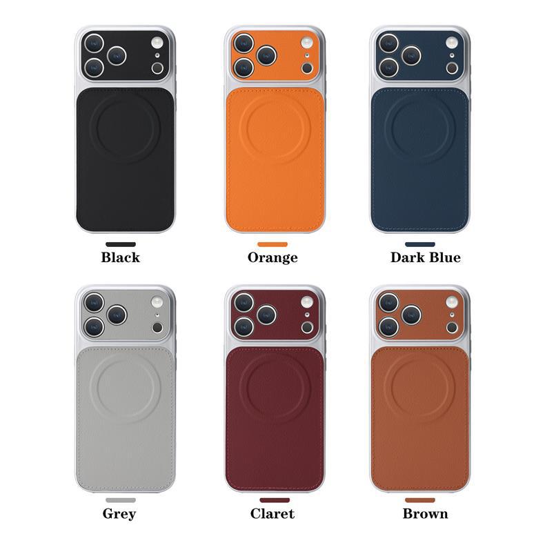 Suitable for iPhone 17 Pro phone case, Apple 16, magnetic wireless charging, anti-fall protective cover, 15