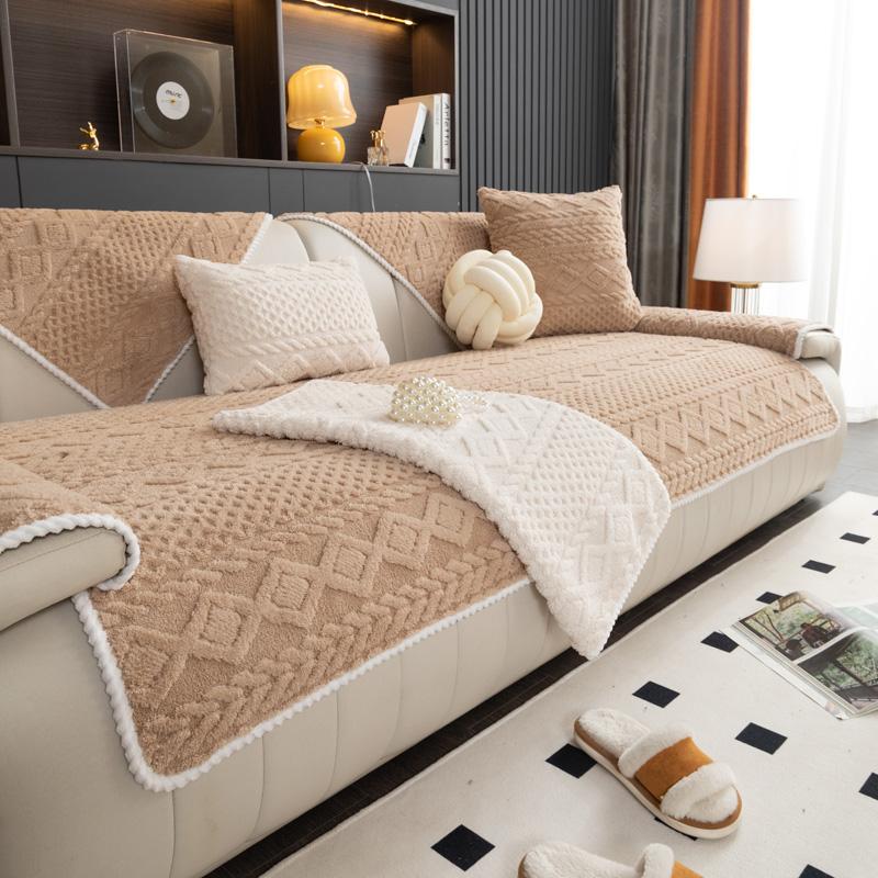 Huse de canapea pentru sufragerie Huse de canapea antiderapante pentru șezlong covoraș pentru canapea nordic universal prosop de colț