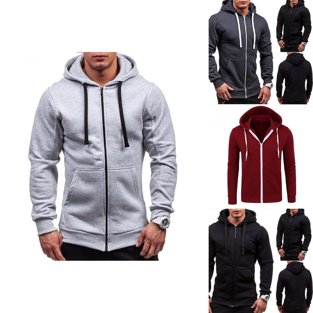 Men's Outwear Winter Hoodies Comfortable Warm Jumper Coat With Soft Material