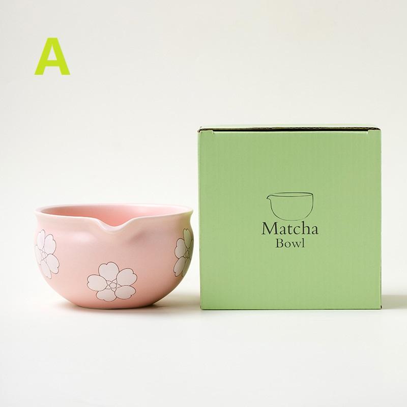 1/2 szt. Ceramiczna Miseczka do Matchy, Japoński Styl Sakura Miseczka do Matchy Artystyczna Ceramiczna Miseczka do Ceremonii Herbacianej Miska na Sałatkę Do Matchy