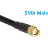 GEMEK 3ft SMA Male To N Male Pure Copper Cable, Low Loss S-MR240 Coaxial for 3G 4G 5G 6G LTE ADS-B Ham GPS WiFi RF Radio To Antenna or Surge Arrester