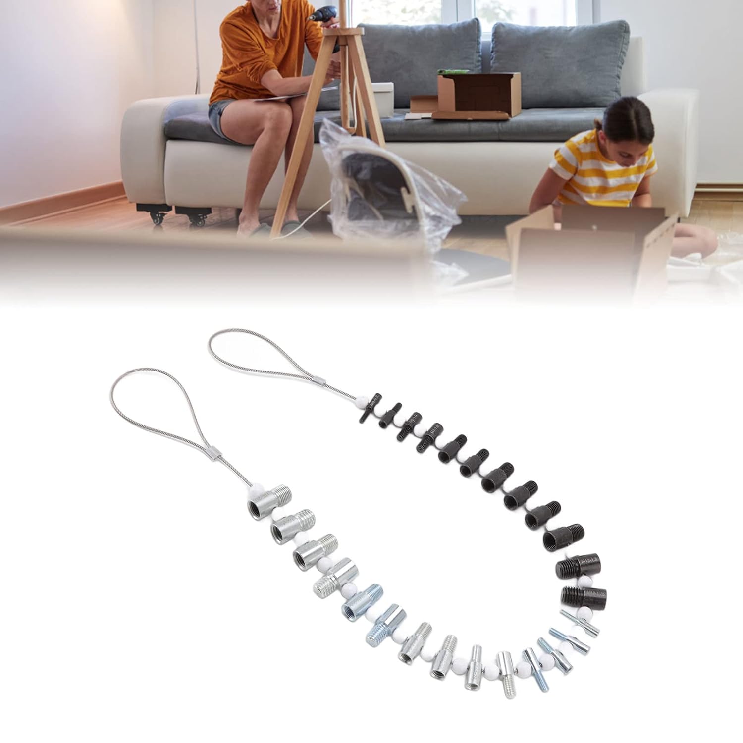 Калибр-шаблон для измерения резьбы болтов и гаек, Проверка размера, Измерительный инструмент для гаек метрических и дюймовых, 26 Инструмент для идентификации наружной и внутренней резьбы