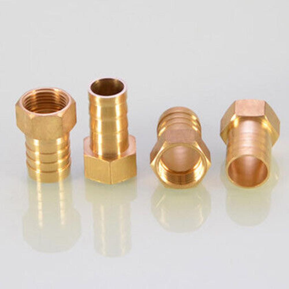 Sturdy Brass Barb Female Thread Connector Tail Pipe Hose Fitting 3/4 Inch