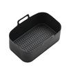 Air Silicone Fryer Pot Rectangle Baking Tray Basket Non Stick Kitchen Tools