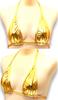 Micro Tiny String Sexy Extreme Triangle Gold F [Cat Select] Bikini, T-Back, T-Front, Panties, Lingerie, Underwear, Cosplay, Swimsuit, B7RS,