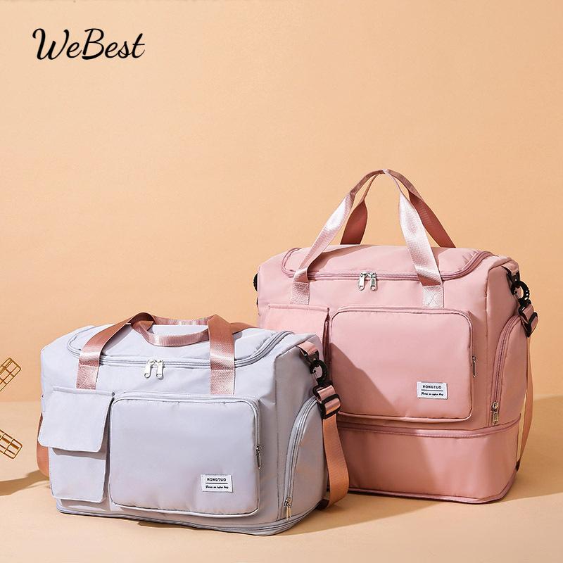 

A New Large-capacity, Lightweight Luggage Storage Bag for Labor помаранчевий