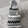 Elastic Woolen Hat Soft Hooded Thermal Cap Korean Style Knitted Scarf  Winter