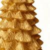 Small Christmas Tree 4 Piece Golden With Lights Mini Desktop Tree Christmas Decorations For Living Room Bedroom Kitchen Office