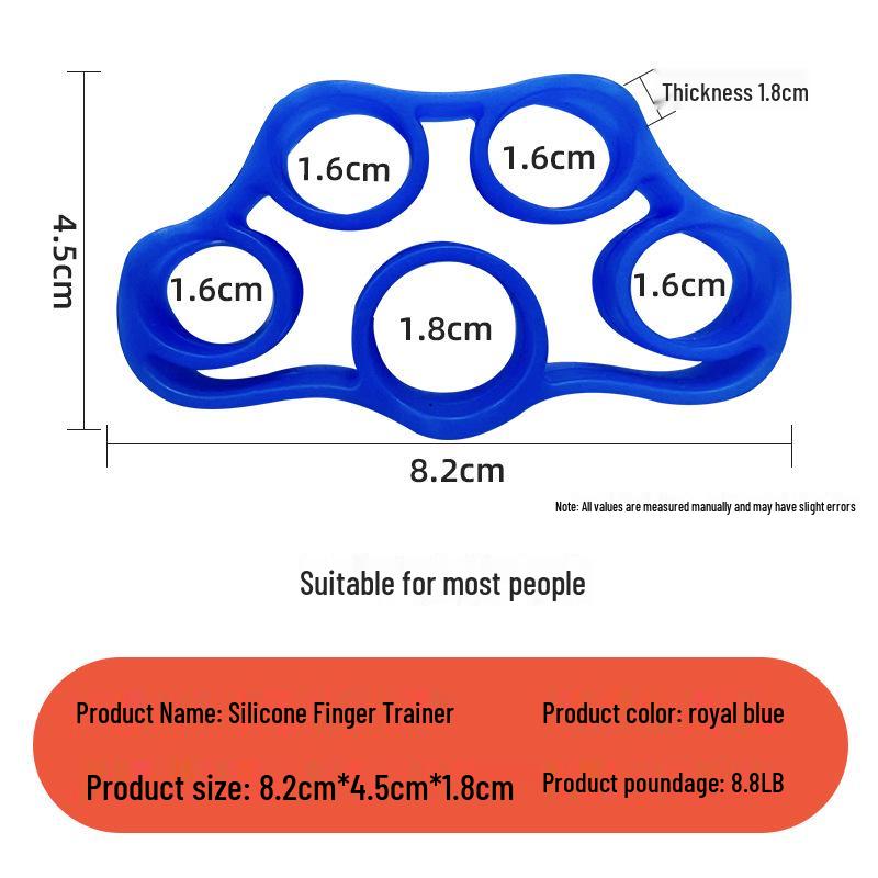 Spot Silikon Fingerkraft & Flexibilität Widerstandsring Trainer