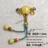 Sherpa Glass Buddhist Beads DIY Set with Nanhong Amber Accessories