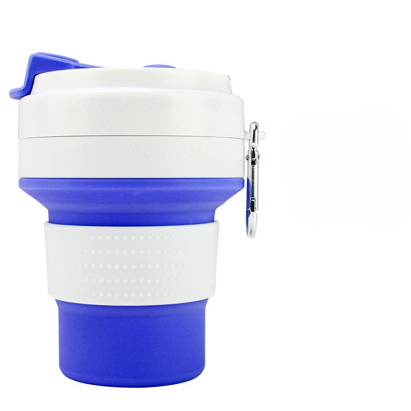 350ml Tumbler Home Office Leisure Coffee Cup Portable Edible Silicon Folding Bottle