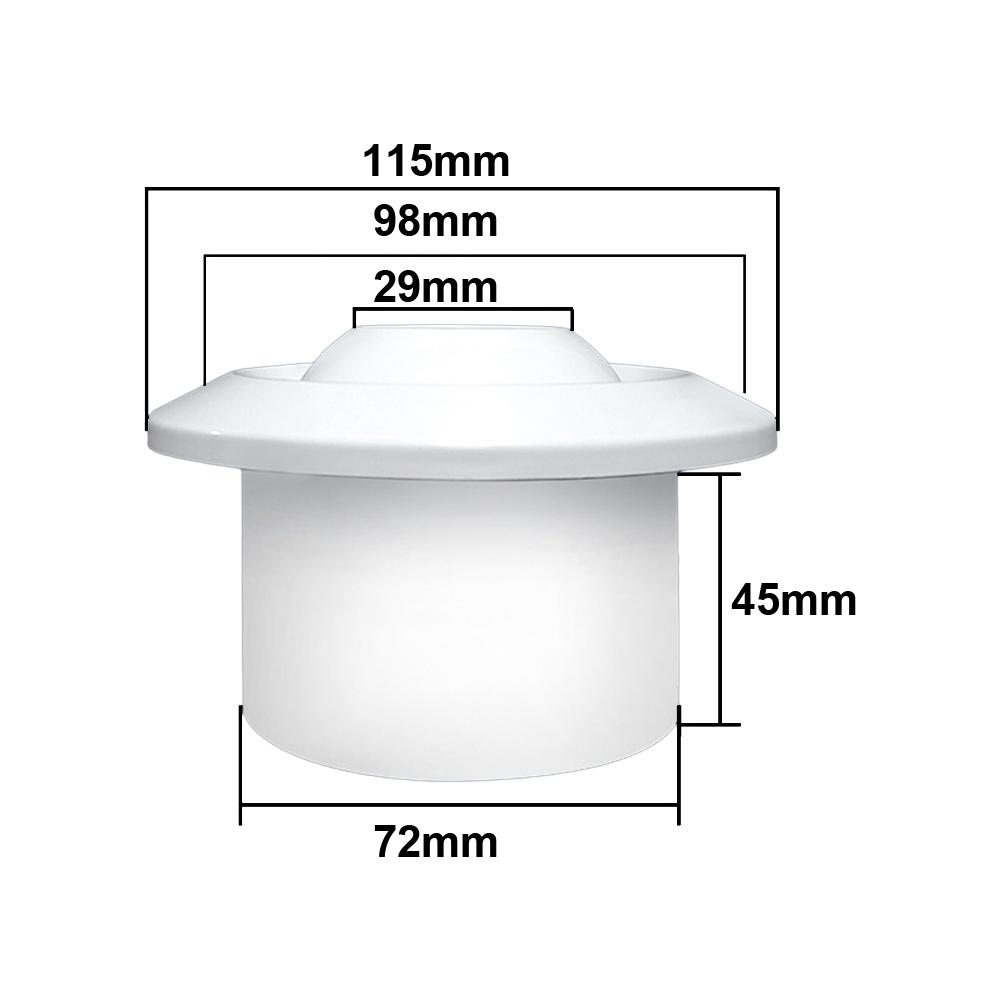 Air System Outlet Valve Central Circular Circulation Daily Use Efficient Nozzle Station Adjustable Vent Airflow