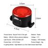 1/2PCS Red/White USB Rechargeable Cycling Taillight Front Bicycle Lamp Bike Warning Rear Light Safety Night Riding Bike Light